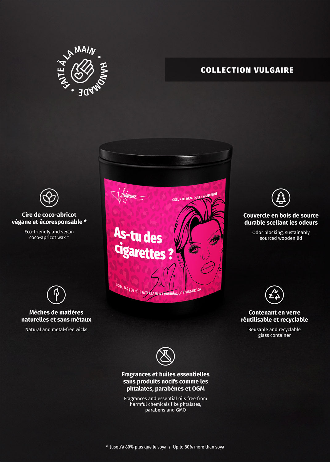 Bougie As-tu des cigarettes?