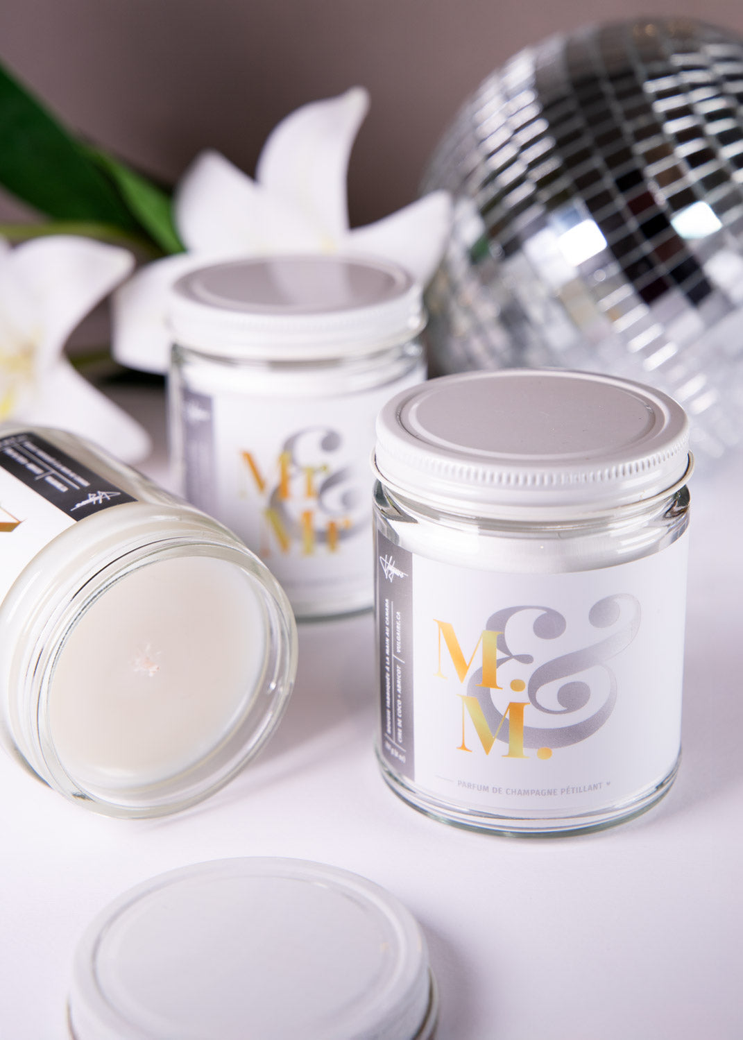 Bougie Nouveaux mariés (versions inclusives disponibles)