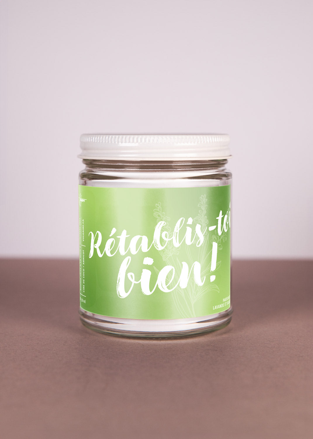 Bougie Rétablis-toi bien!