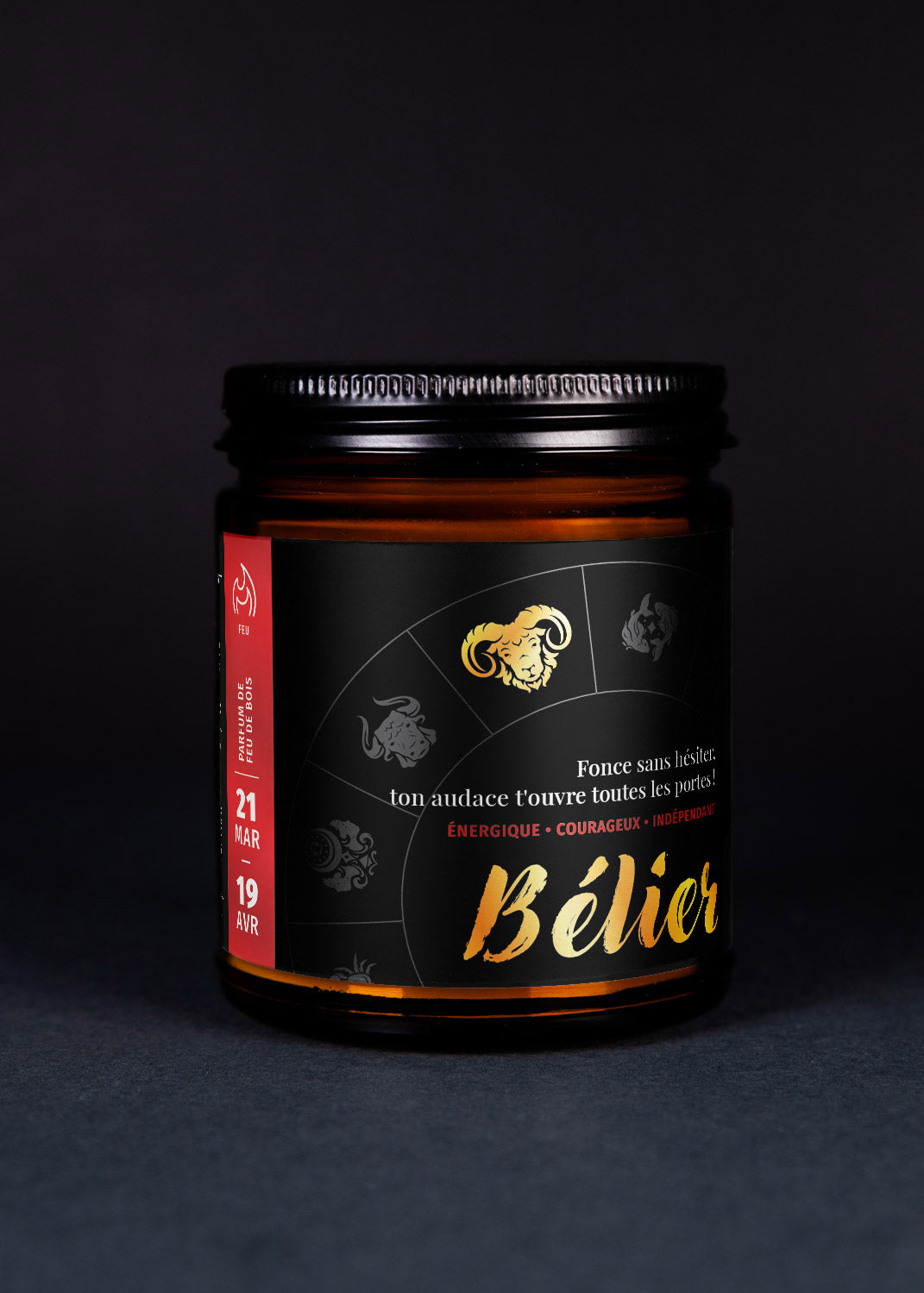 Bougie astrologie - Bélier