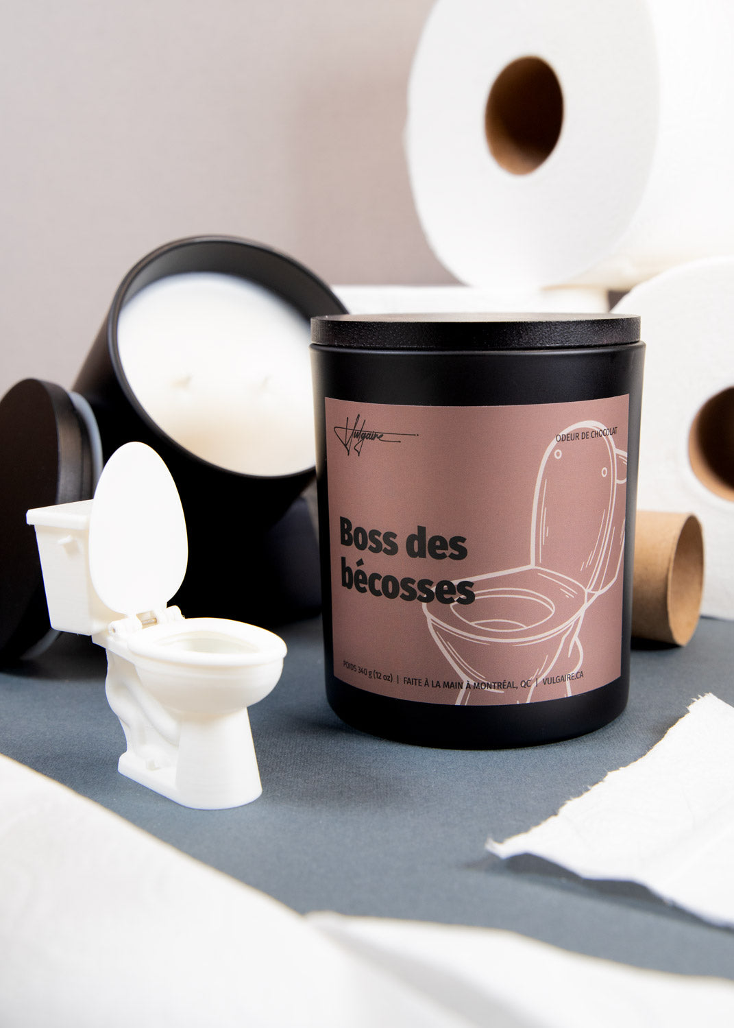 Bougie Boss des bécosses