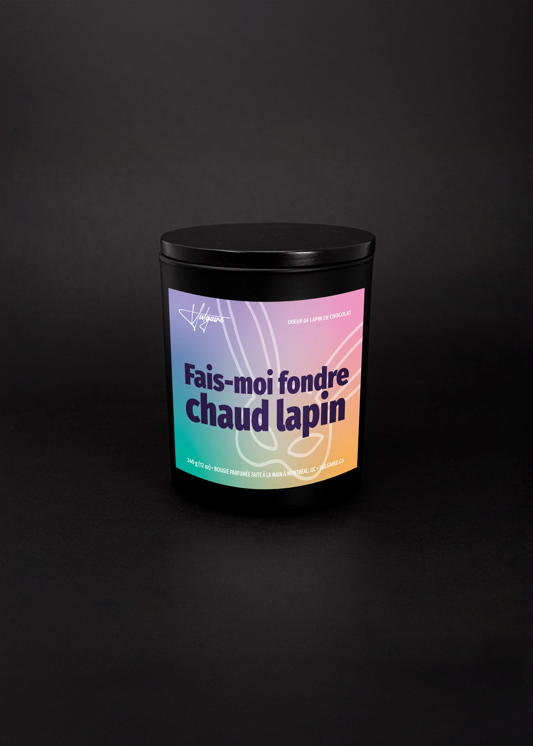 Melt Me Hot Bunny Candle