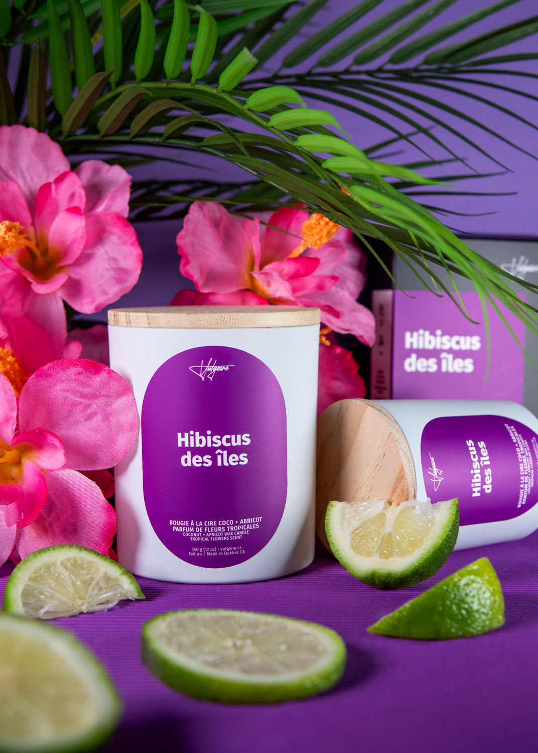 Bougie Hibiscus des îles