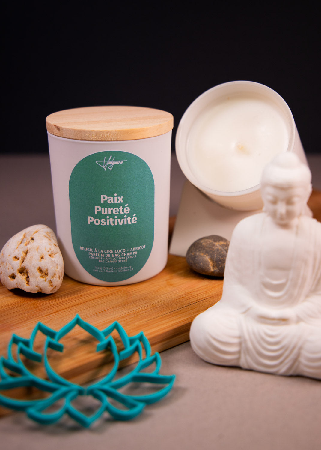 Bougie Paix Pureté Positivité
