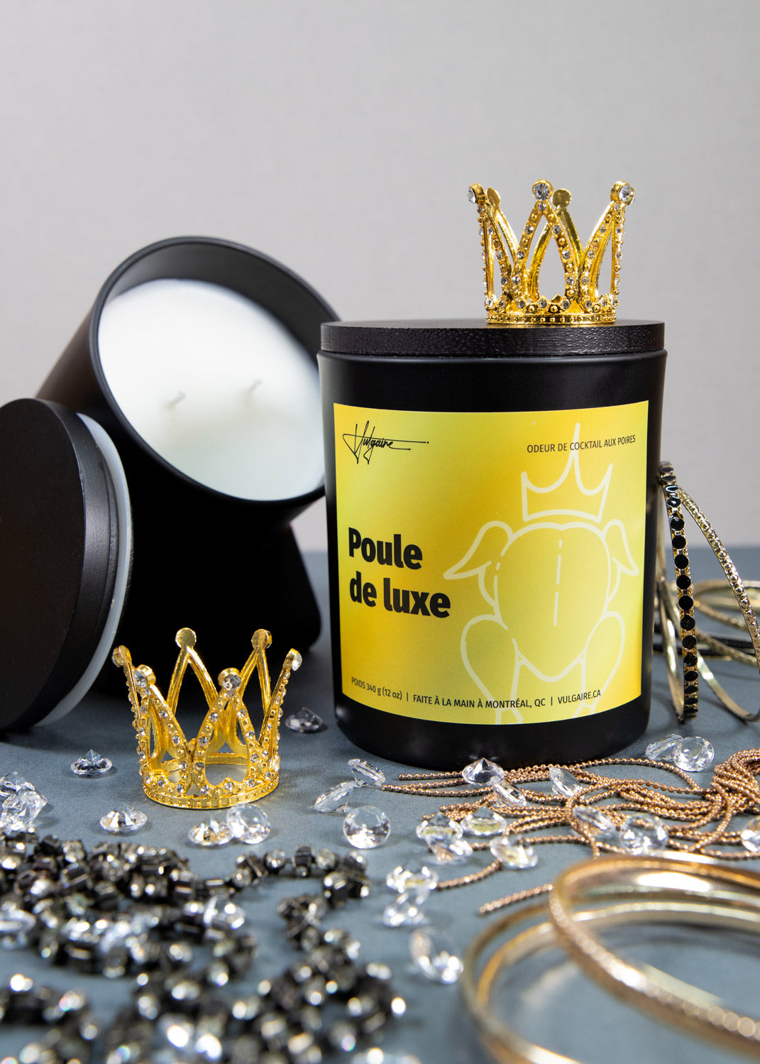 Bougie Poule de luxe