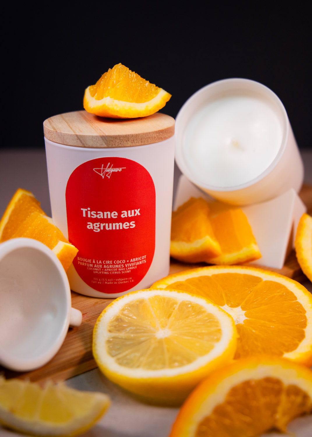 Bougie Tisane aux agrumes