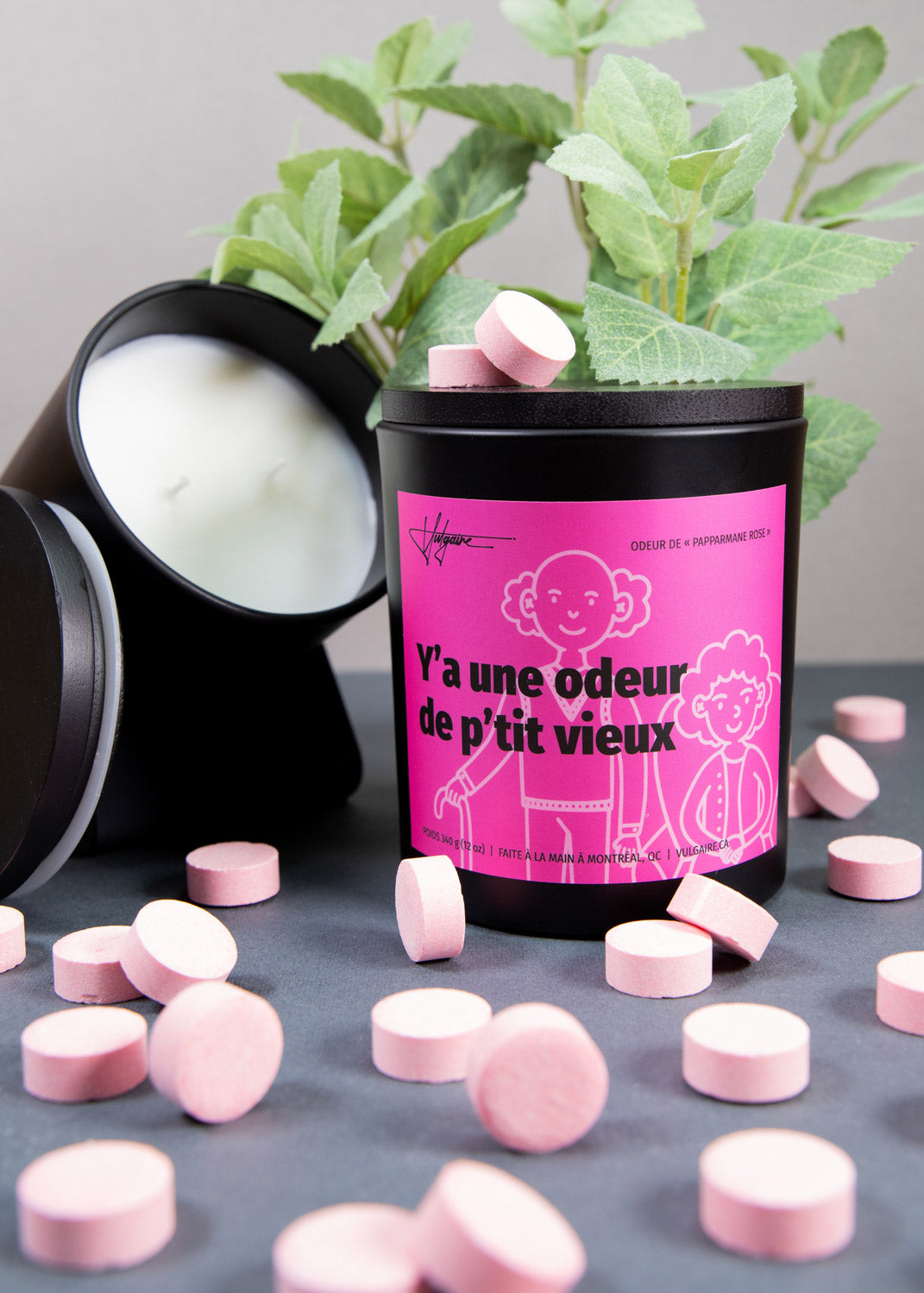 Bougie Y'a une odeur de p'tit vieux
