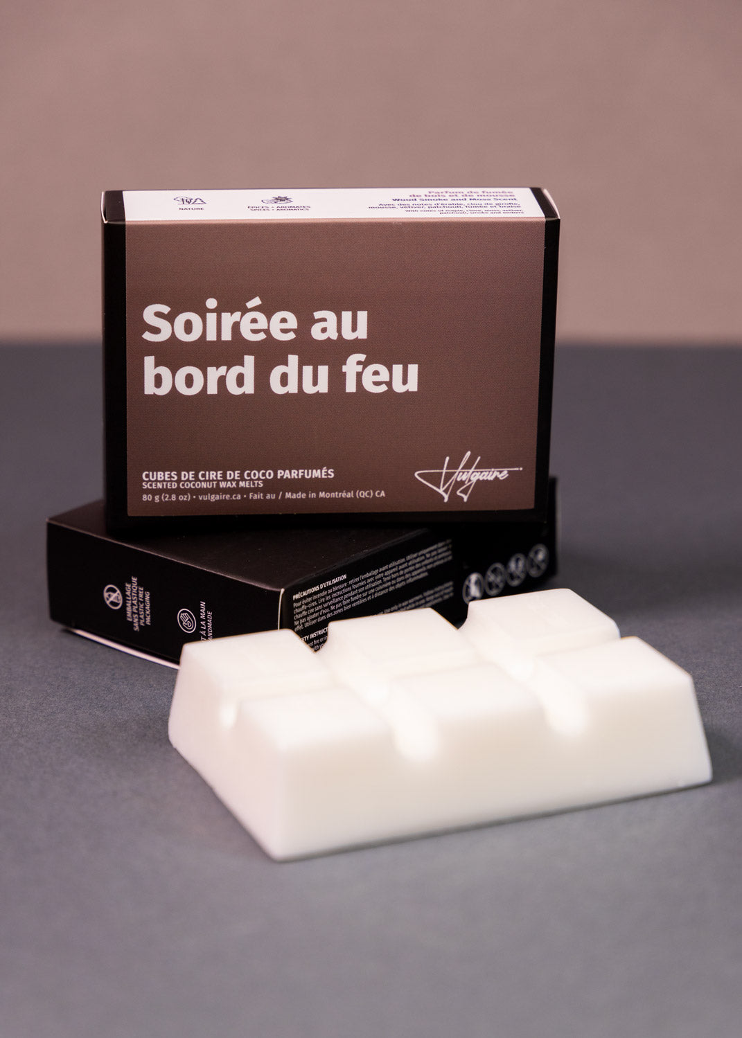 Cubes de cire Soirée au bord du feu