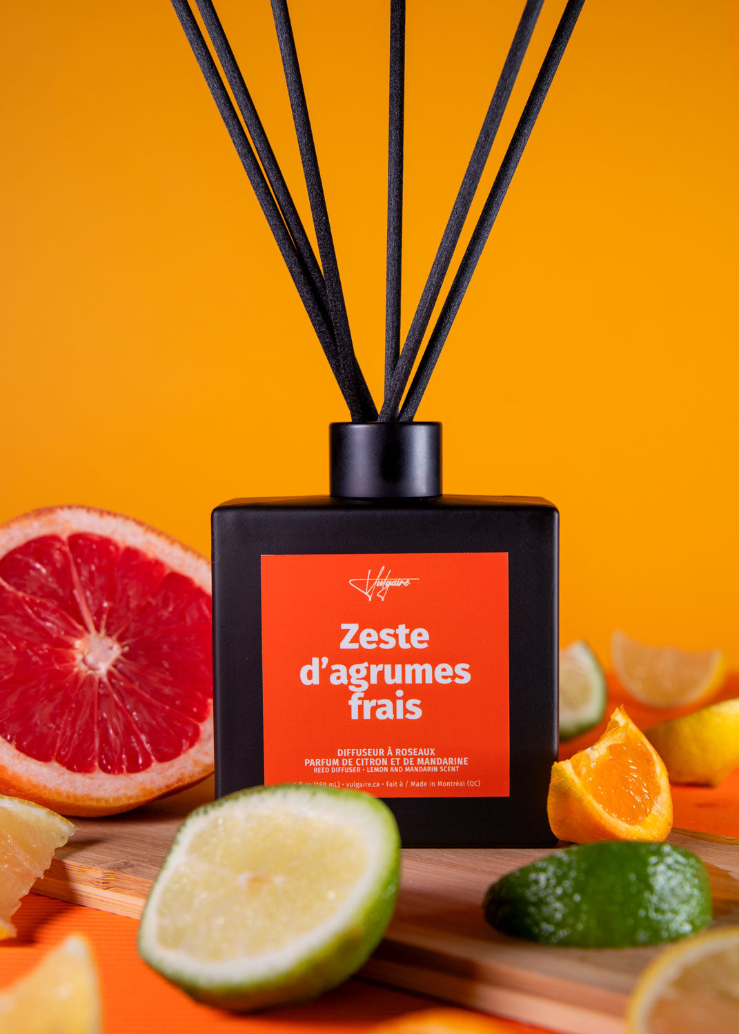 Diffuseur à roseau Zeste d'agrumes frais