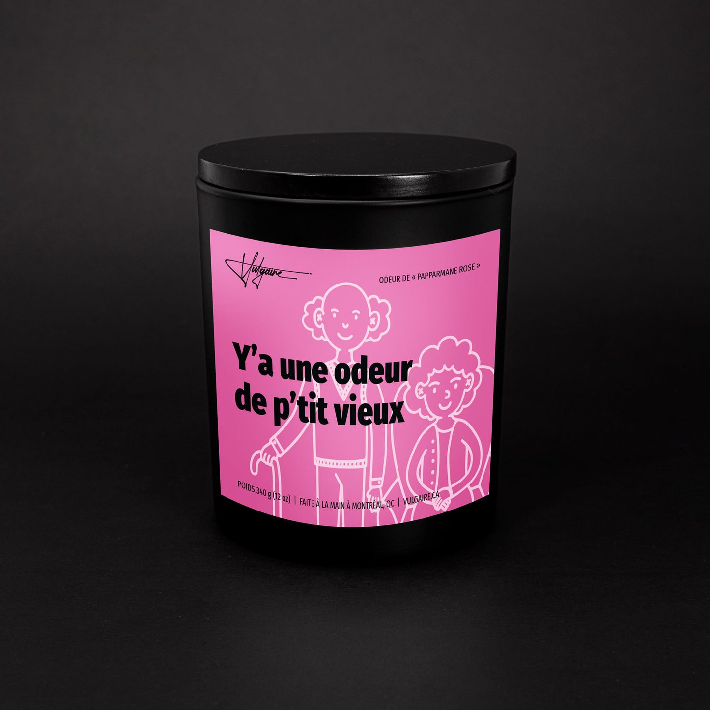 Bougie Y'a une odeur de p'tit vieux