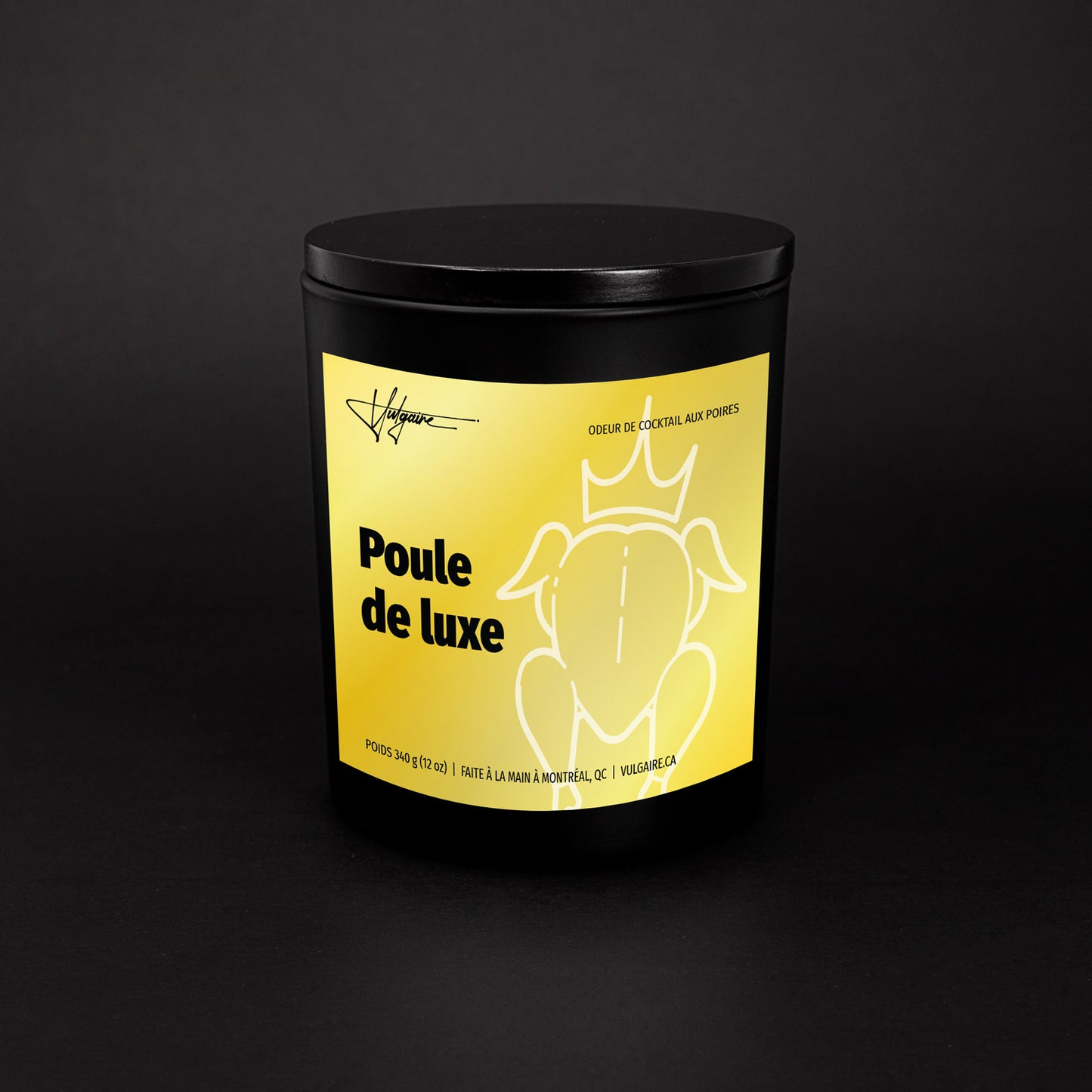 Bougie Poule de luxe