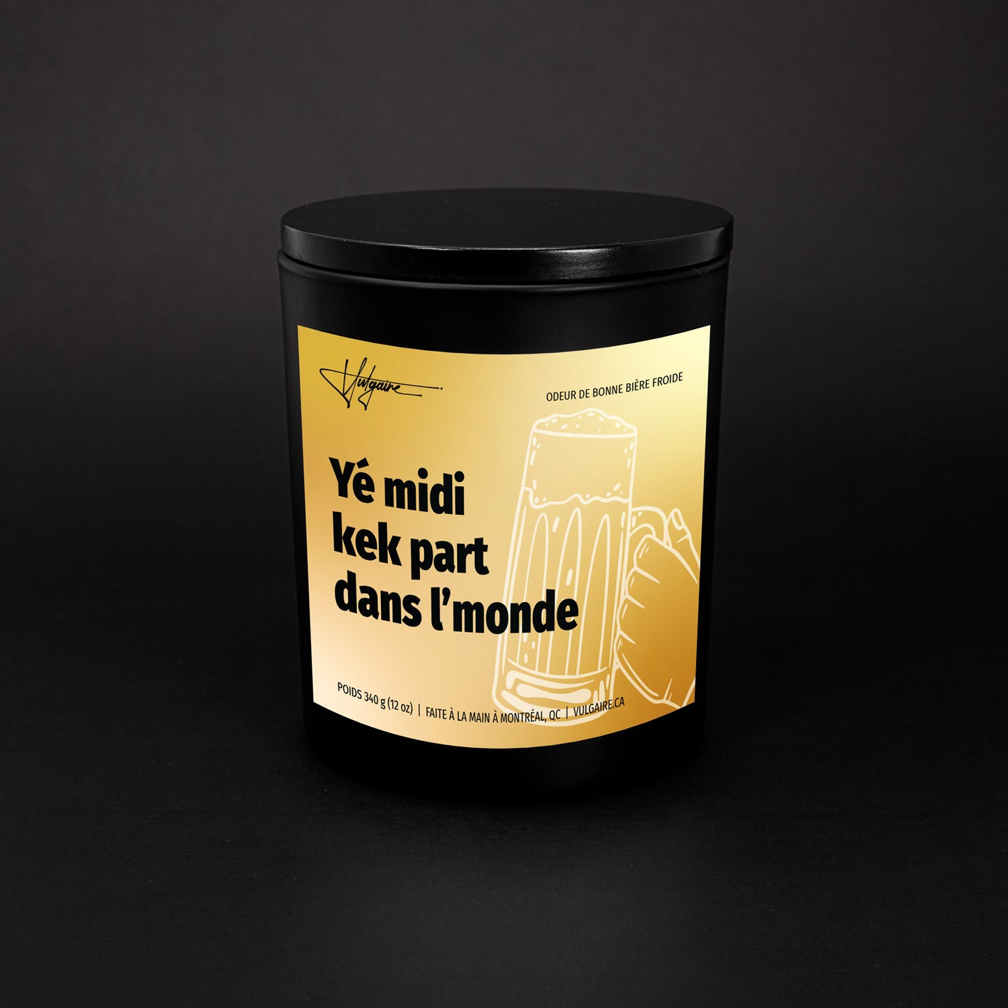 Bougie Yé midi kek part dans l'monde