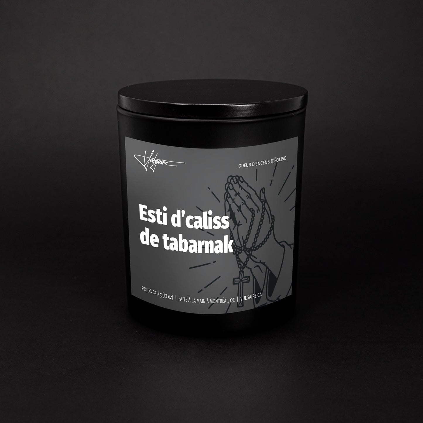 Bougie Esti d'caliss de tabarnak