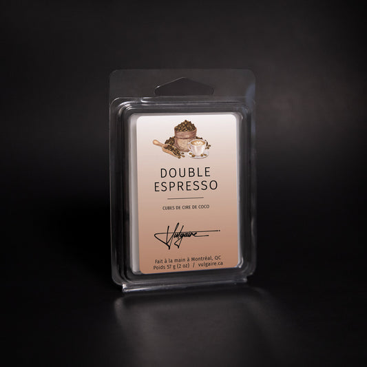 Cubes de cire Double espresso