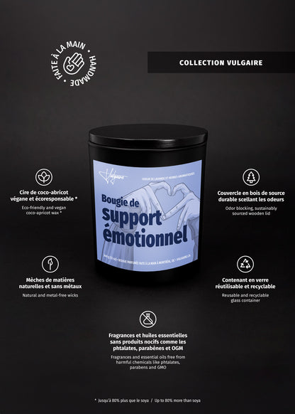 Bougie de support émotionnel