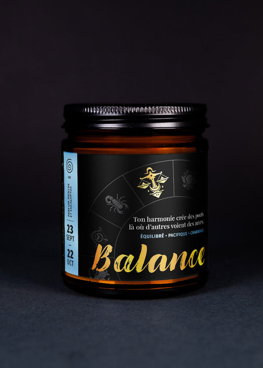Bougie astrologie - Balance