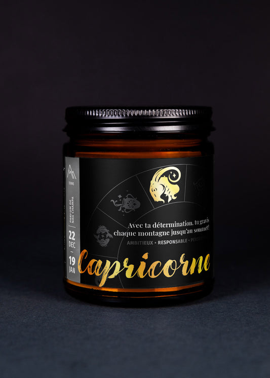 Bougie astrologie - Capricorne