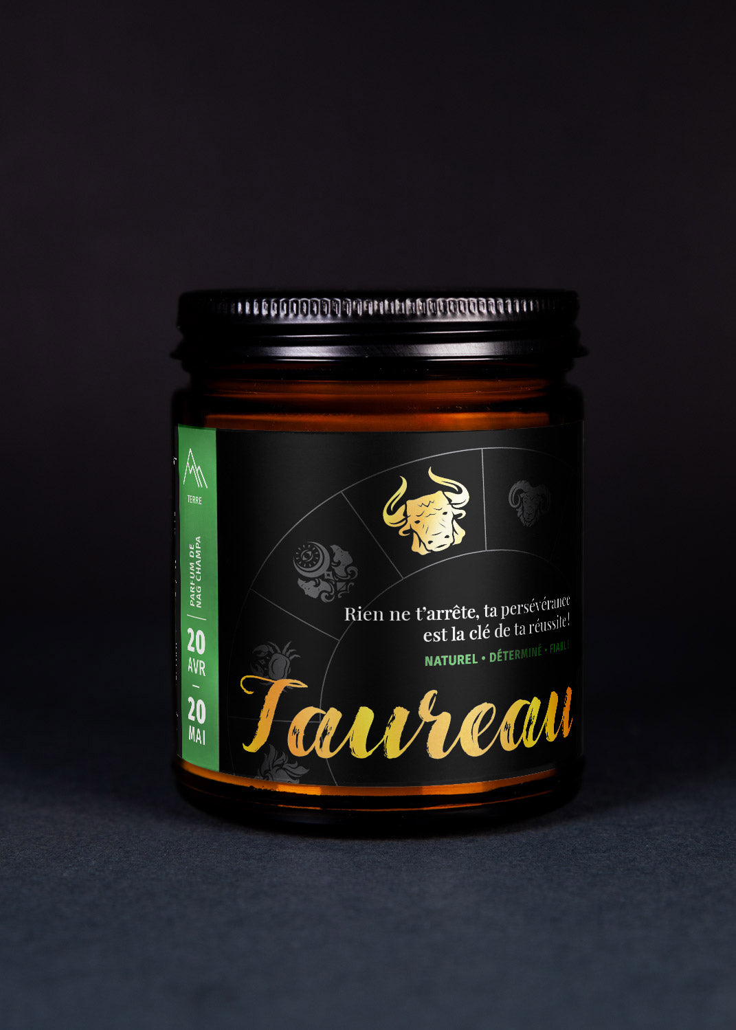 Bougie astrologie - Taureau