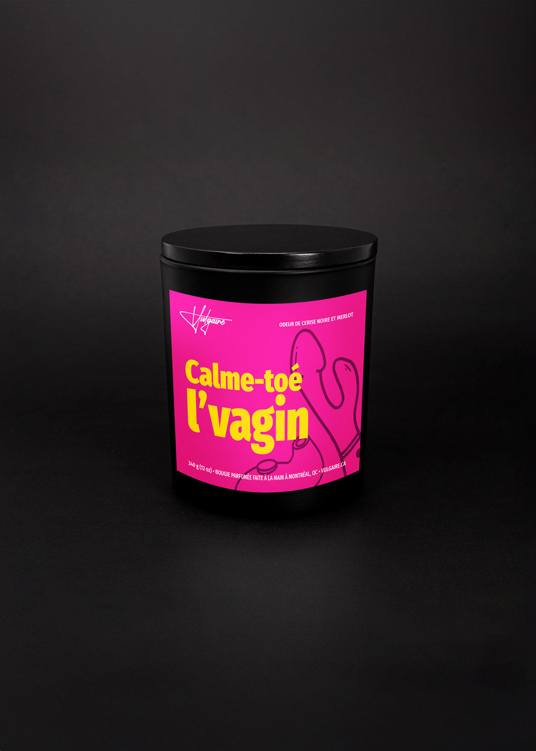 Bougie Calme-toé l'vagin