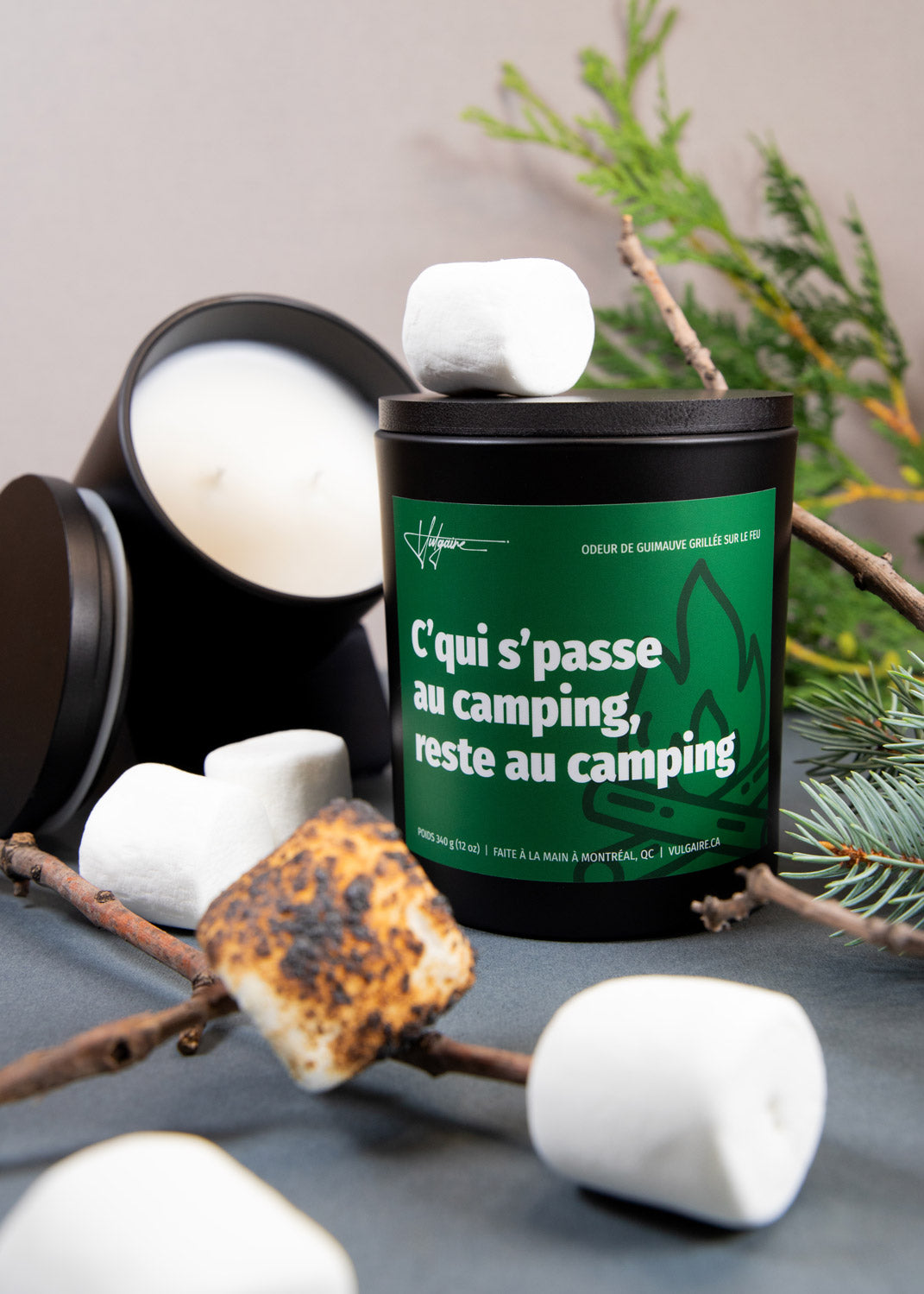 Candle C'qui s'passe au camping, reste au camping 