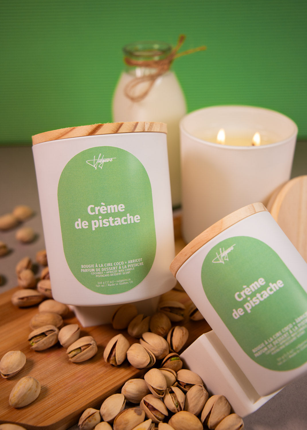 Candle Crème de pistache