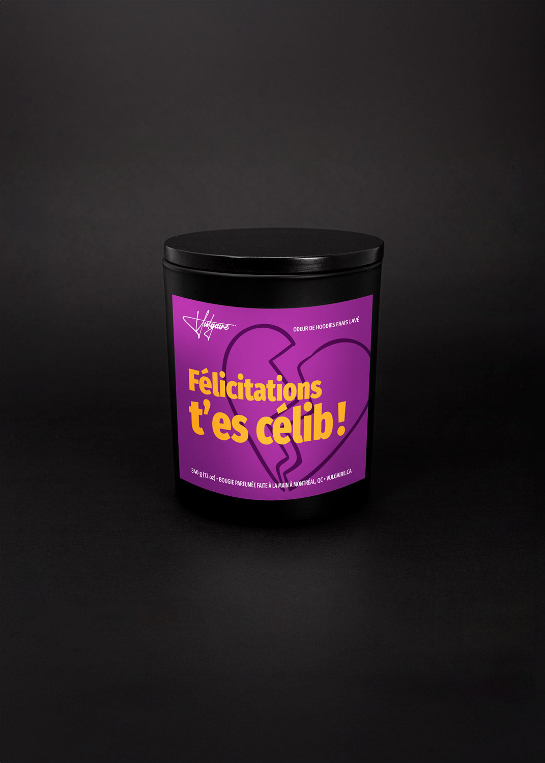 Candle Félicitations, tu es célib!