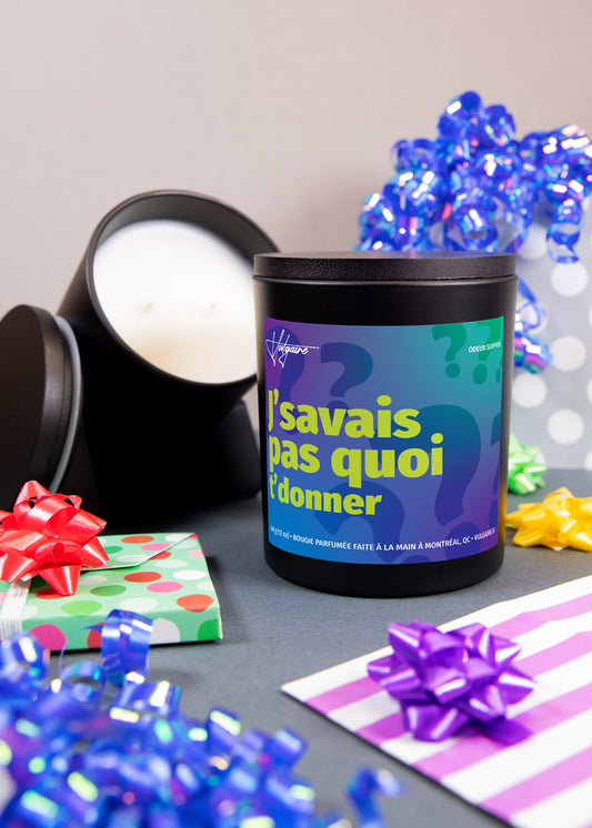 Candle J'savais pas quoi t'donner