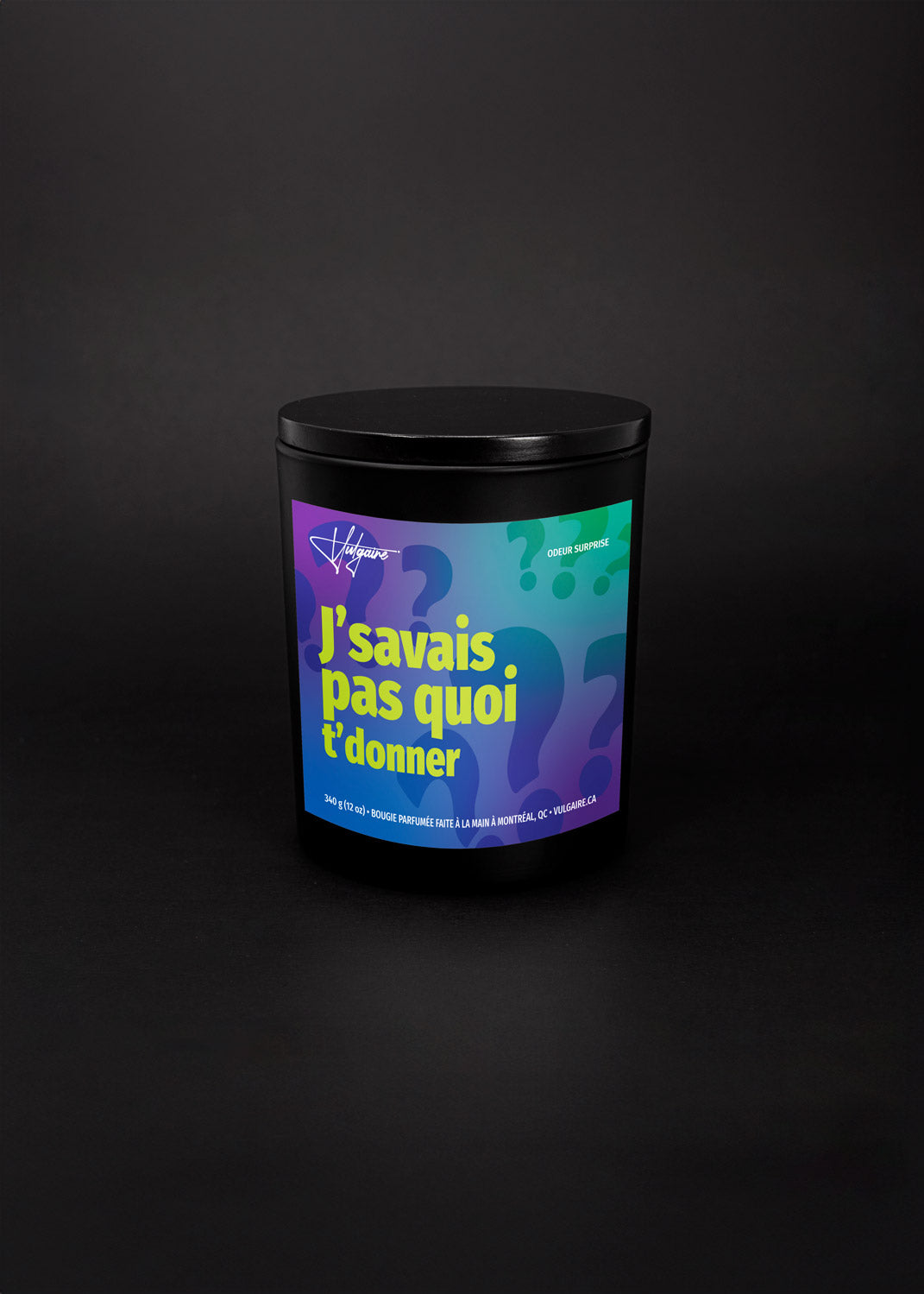 Candle J'savais pas quoi t'donner