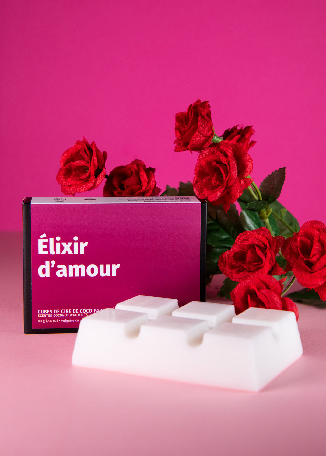 Cubes de cire Élixir d'amour