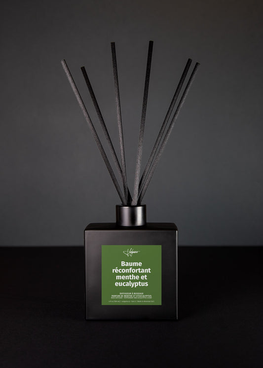 Diffuseur à roseau Baume réconfortant menthe et eucalyptus