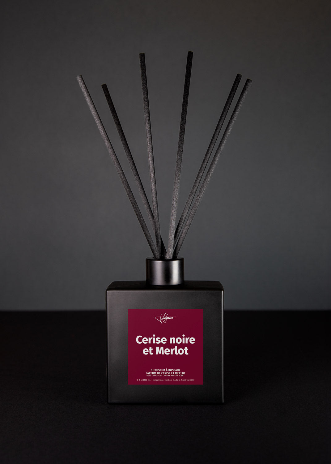 Diffuseur à roseau Cerise noire et Merlot