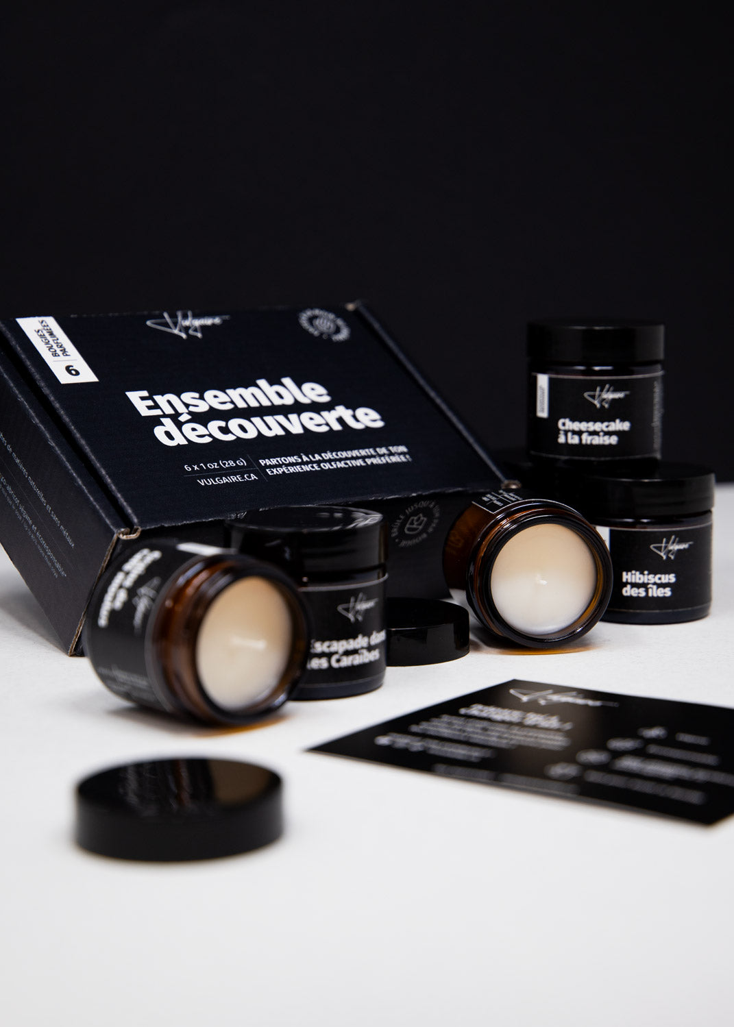 Ensemble découverte - 6 minis bougies