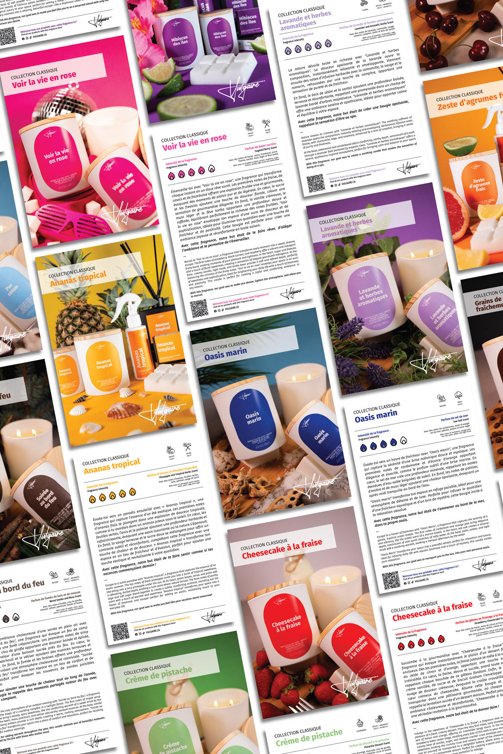 Échantillons de fragrances