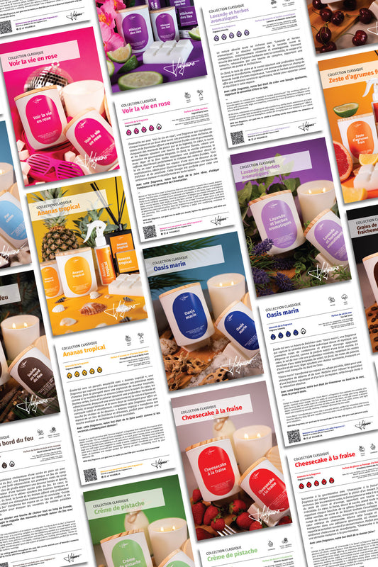 Échantillons de fragrances